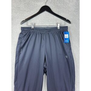 Champion Pants Mens Large Navy Powertrain Knit C Vapor Training Performance New
